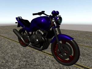 honda cb400 3D Модель