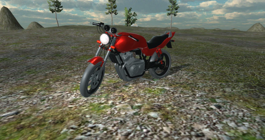 honda cb400 3D Model .c4d .max .obj .3ds .fbx .stl .blend 