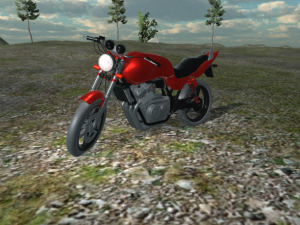 honda cb400 3D 模型