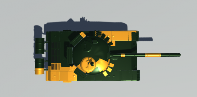 tank t-72 Modello 3D .c4d .max .obj .3ds .fbx .stl .blend 