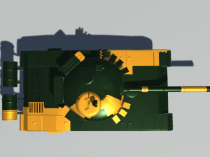 टैंक टी-72 3D मॉडल