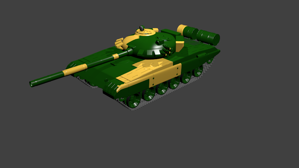 Tank T-72 Free 3D Model in Tank 3DExport
