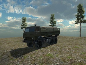 kamaz bort Model 3D