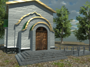 temple 3D मॉडल