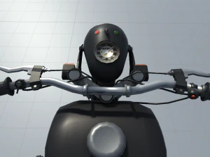 motorcycle bmw 75 3D Model