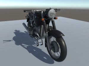 motorcycle bmw 75 3D Model