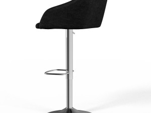 swivel chair bar 3D मॉडल