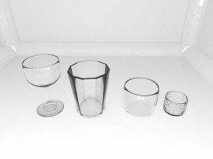 glass set 3D Model
