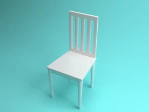 nowoczesne krzesło Model 3D