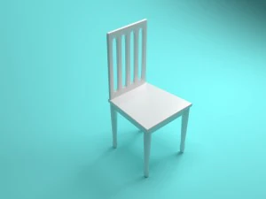 nowoczesne krzesło Model 3D