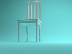 nowoczesne krzesło Model 3D