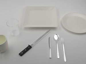 dishes set 3D Model