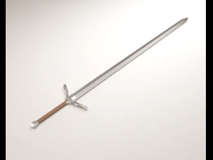 polished sword 3D Model