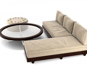 livingroom set 3D 模型