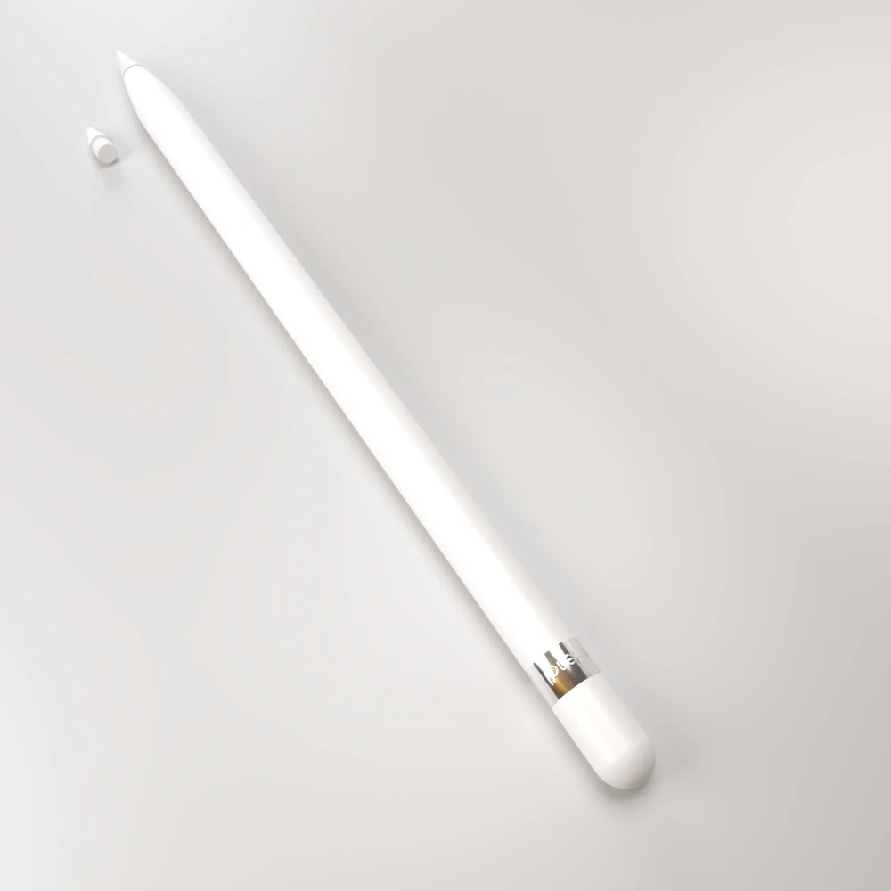 apple pencil 3D Model .c4d .max .obj .3ds .fbx .stl .blend 