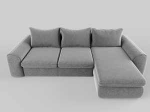 livingroom furniture set 3D Модель