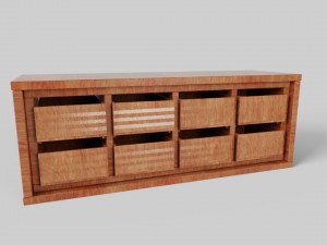 livingroom furniture set 3D Модель