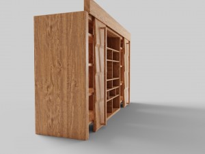 livingroom furniture set 3D Модель