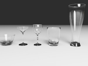 livingroom furniture set 3D Модель