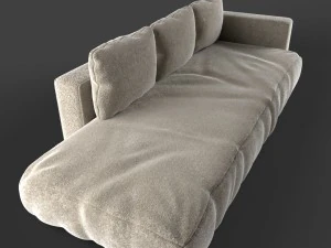 soft sofa 3D Model