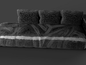 soft sofa 3D Model