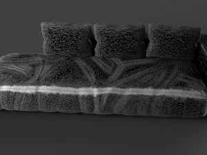 soft sofa 3D Model