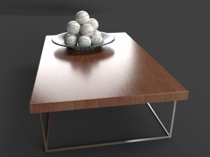 tv table 3D 모델
