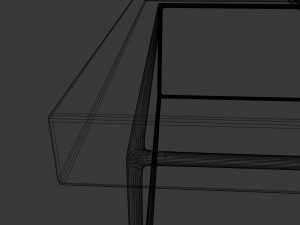 tv table 3D 모델