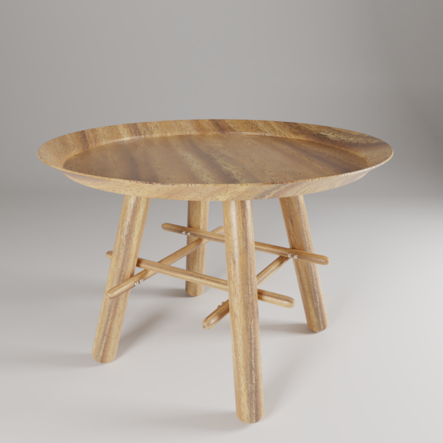 round side table 3D मॉडल .c4d .max .obj .3ds .fbx .stl .blend