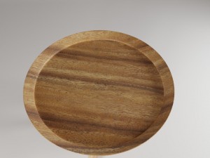 round side table 3D मॉडल