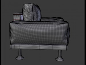 livingroom furniture pack 3D Model