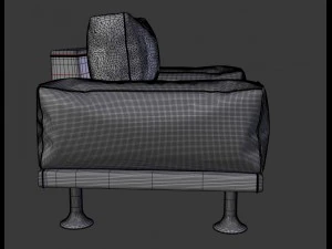 livingroom furniture pack 3D Model