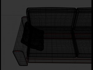 livingroom furniture pack 3D Model