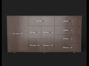 dark cabinet Modèle 3D