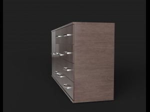 dark cabinet Modèle 3D