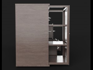 dark cabinet Modèle 3D