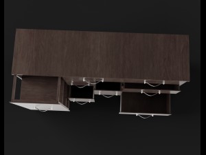 dark cabinet Modèle 3D
