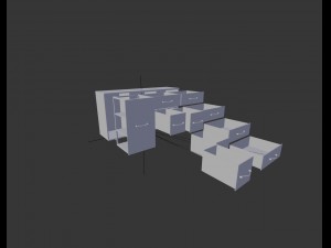 dark cabinet Modèle 3D