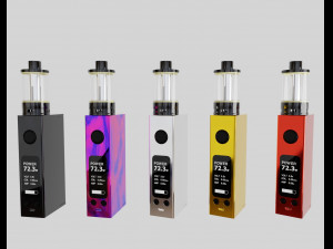 e cigarette 3D मॉडल