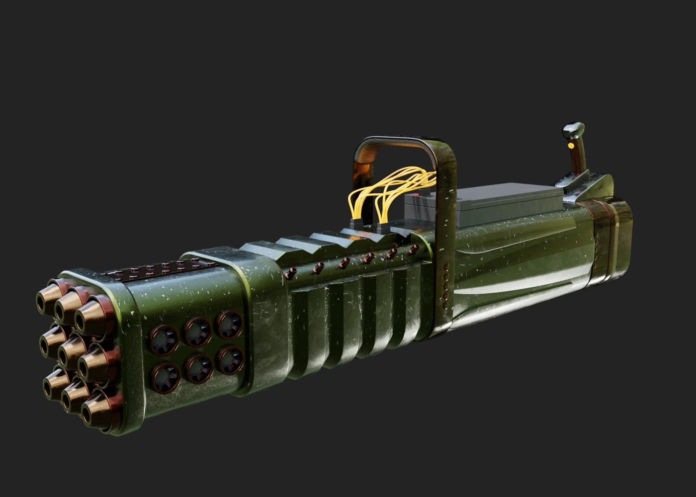laser 3D Model .c4d .max .obj .3ds .fbx .stl .blend