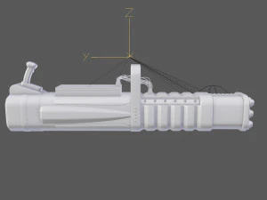 laser 3D Model