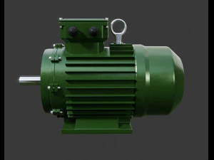 electric motor 3D Model