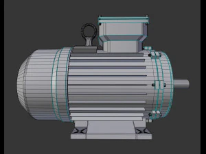 electric motor 3D Model