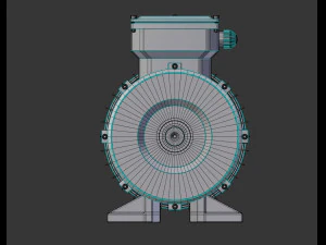 electric motor 3D Model