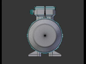 electric motor 3D Model
