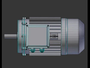 electric motor 3D Model