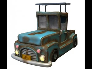 cartoon car 3D Model