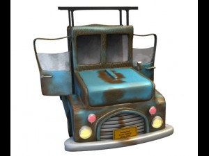 cartoon car 3D-Modell