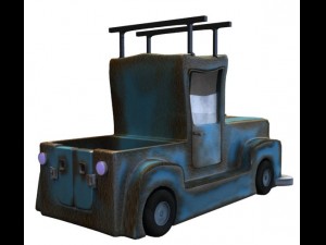 cartoon car 3D-Modell