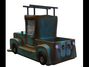 cartoon car 3D-Modell